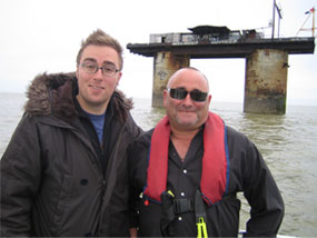 Danny Wallace and Prince Michael of Sealand